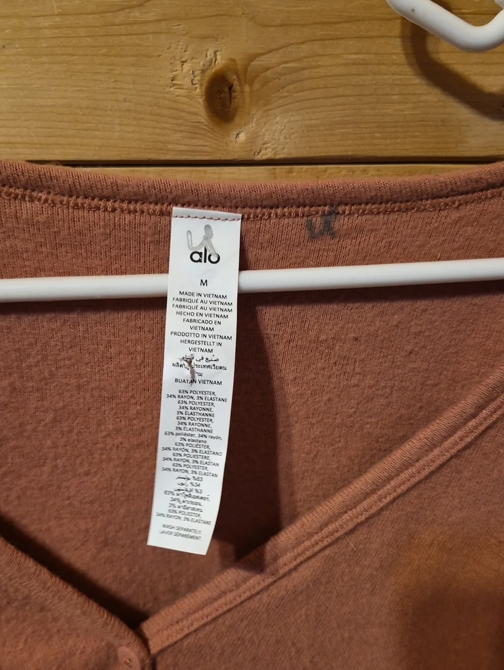 Womens Alo Yoga Me Time Cardigan Crop Size Medium